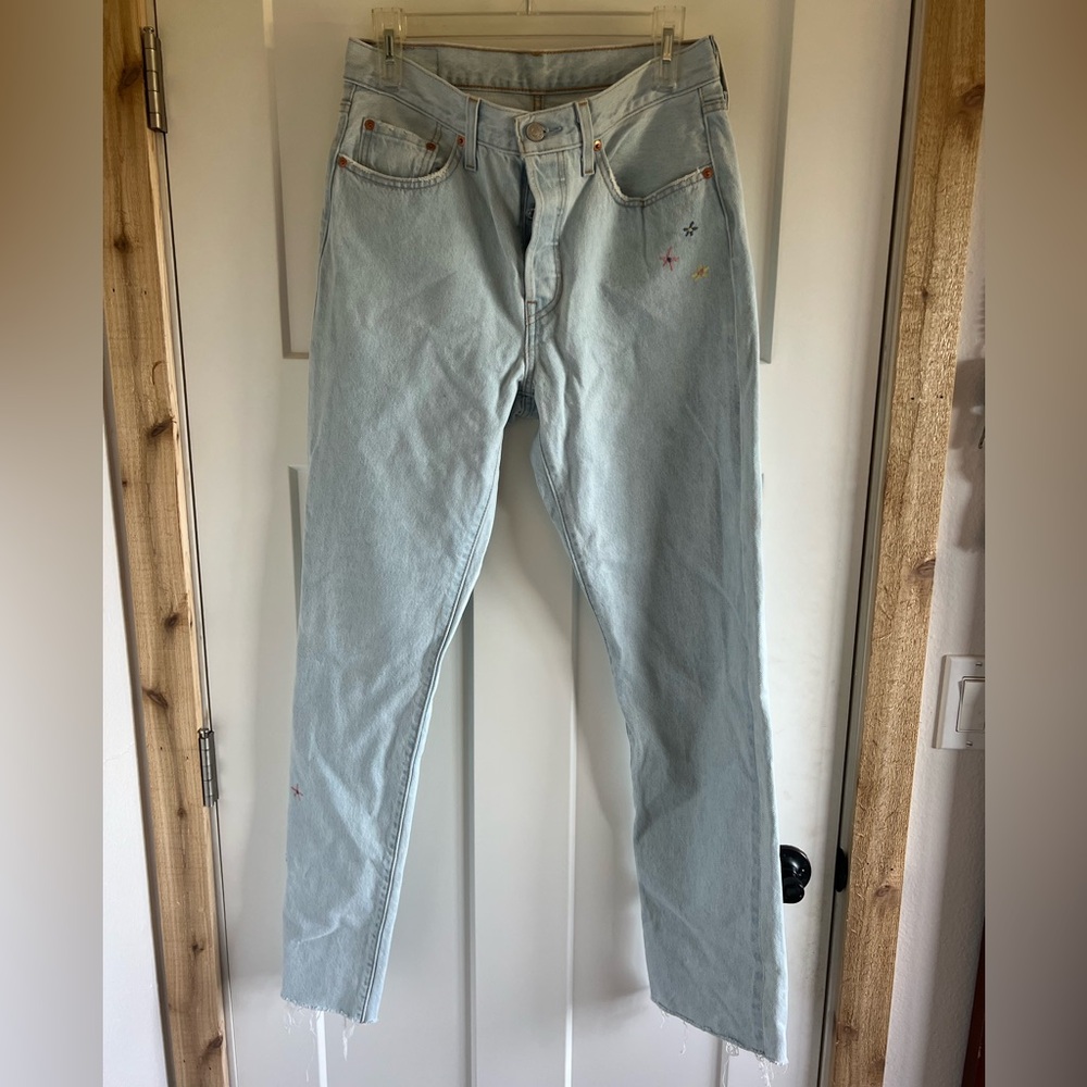 Levi's Light Blue Straight Leg Women's Jeans